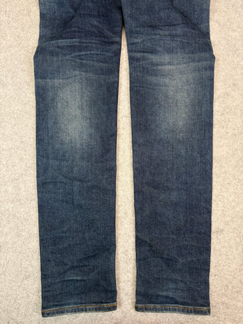 Amiri Ripped Ribbed Denim Jeans (USED)