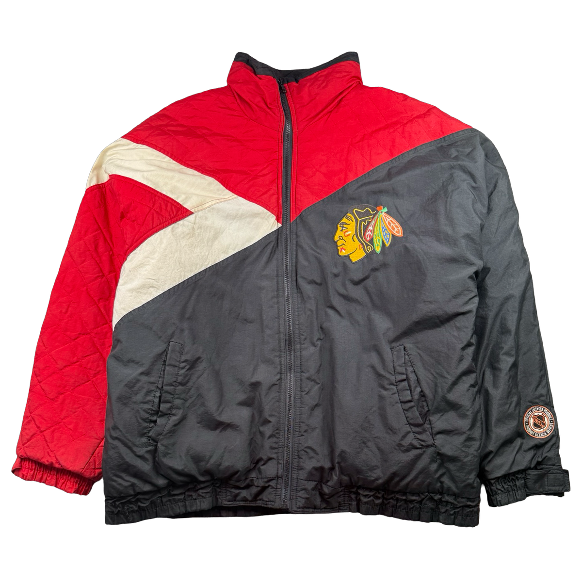 Vintage Chicago Blackhawks Jackets Black/Red