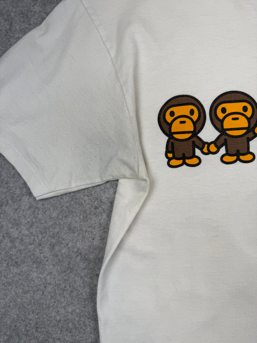 Vintage BAPE x Hidetoshi Nakata Tee White (USED)