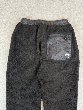 Stussy Gore-Windstopper Fleece Pants Black (USED)