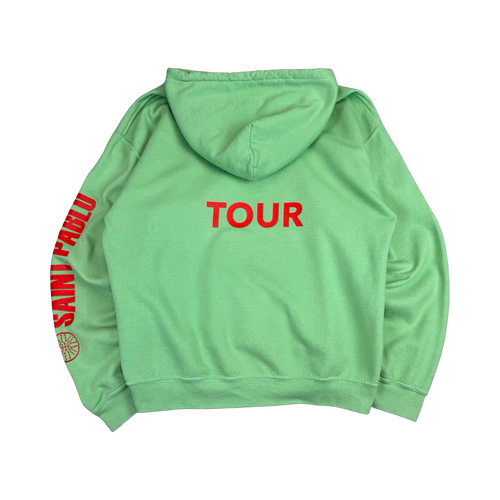 Kanye West Saint Pablo Tour Hoodie Mint (USED) | Vintage Clothing Store Canada