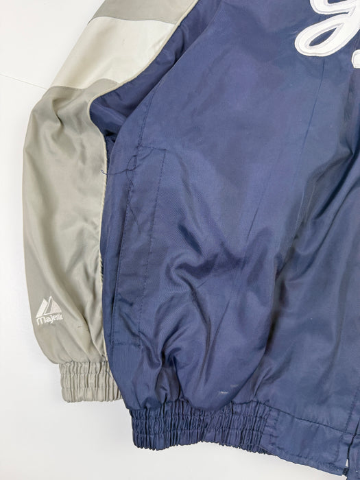 Vintage New York Yankees Spell Out Windbreaker | Vitnage Clothing Store Canada