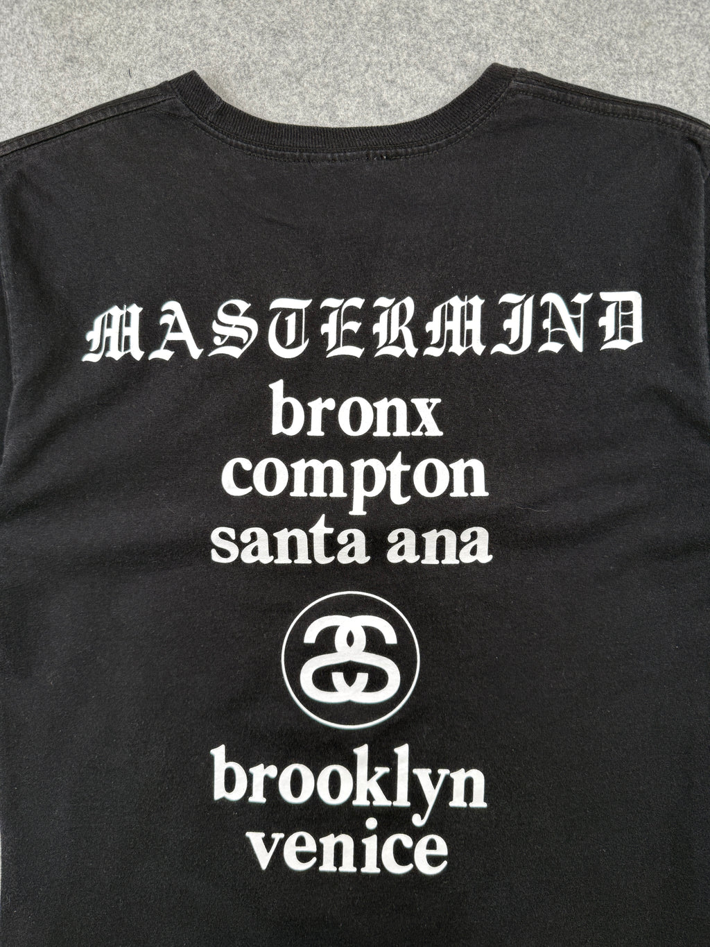 Stussy x Mastermind Japan Tee Black (USED)