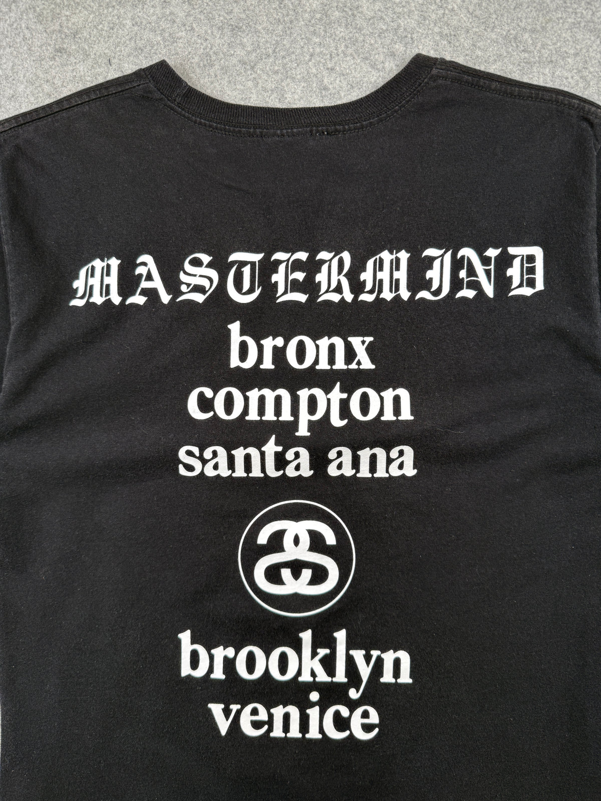 Stussy x Mastermind Japan Tee Black (USED)