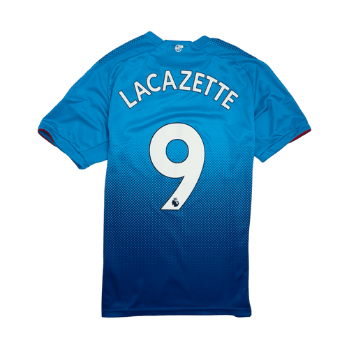 (M) Puma Arsenal Lacazette Jersey Aqua | Vintage Clothing Store Canada