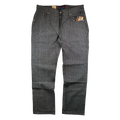 Vintage Y2K Red BBQ Remixed Denim Jeans Black