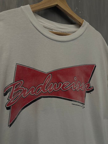 Vintage’96 Budweiser Logo Tee White