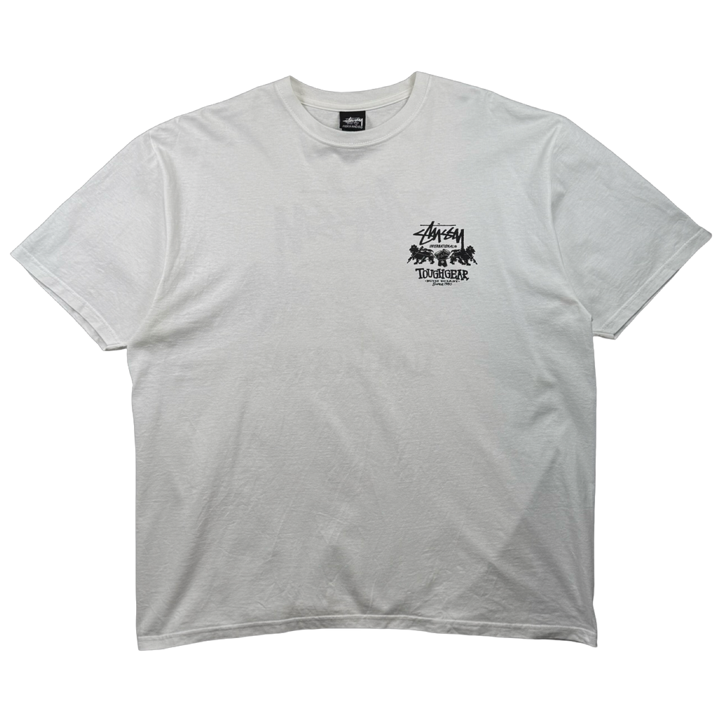 Stussy Tough Gear International Tee White (USED)