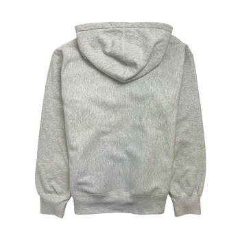 Supreme Micro Logo Hooded Sweatshirt Ash Grey (USED)