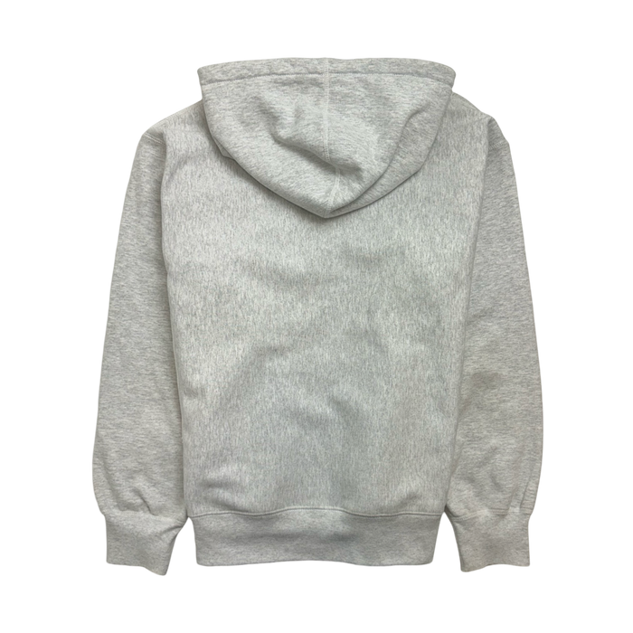 Supreme Micro Logo Hooded Sweatshirt Ash Grey (USED) | Vitnage Clothing Store Canada