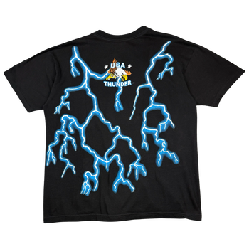 Vintage American Thunder Blue Lightning Chief Tee Black