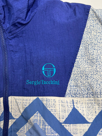 (M) Vintage Sergio Tacchini Track Jacket Blue