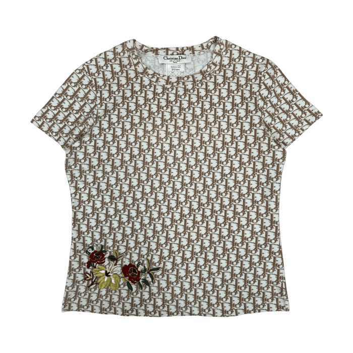 Women’s Christian Dior Floral Monogram Brown | Vitnage Clothing Store Canada