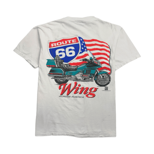 Vintage '92 Route 66 Tee White | Vintage Clothing Store Canada