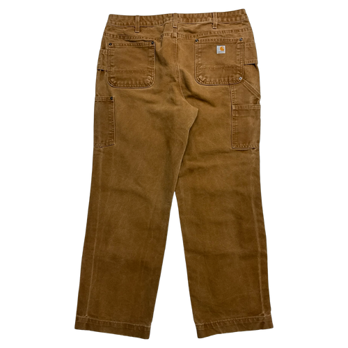 Carhartt Double Knee Pants Dark Khaki | Vintage Clothing Store Canada