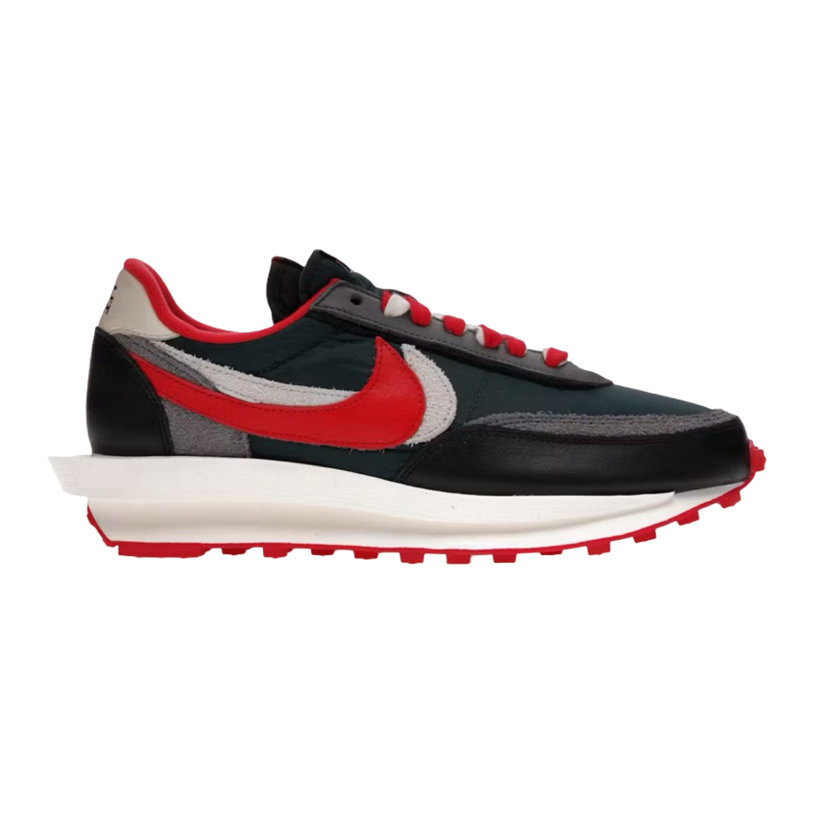 Nike LD Waffle sacai Undercover Midnight Spruce University Red