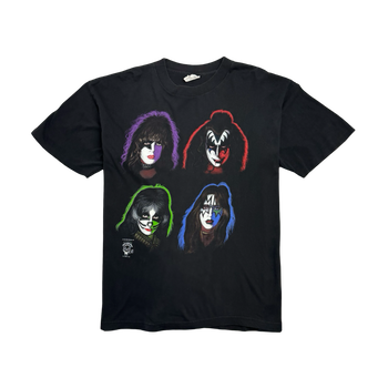 (XL) Vintage '96 KISS Band Tee Black