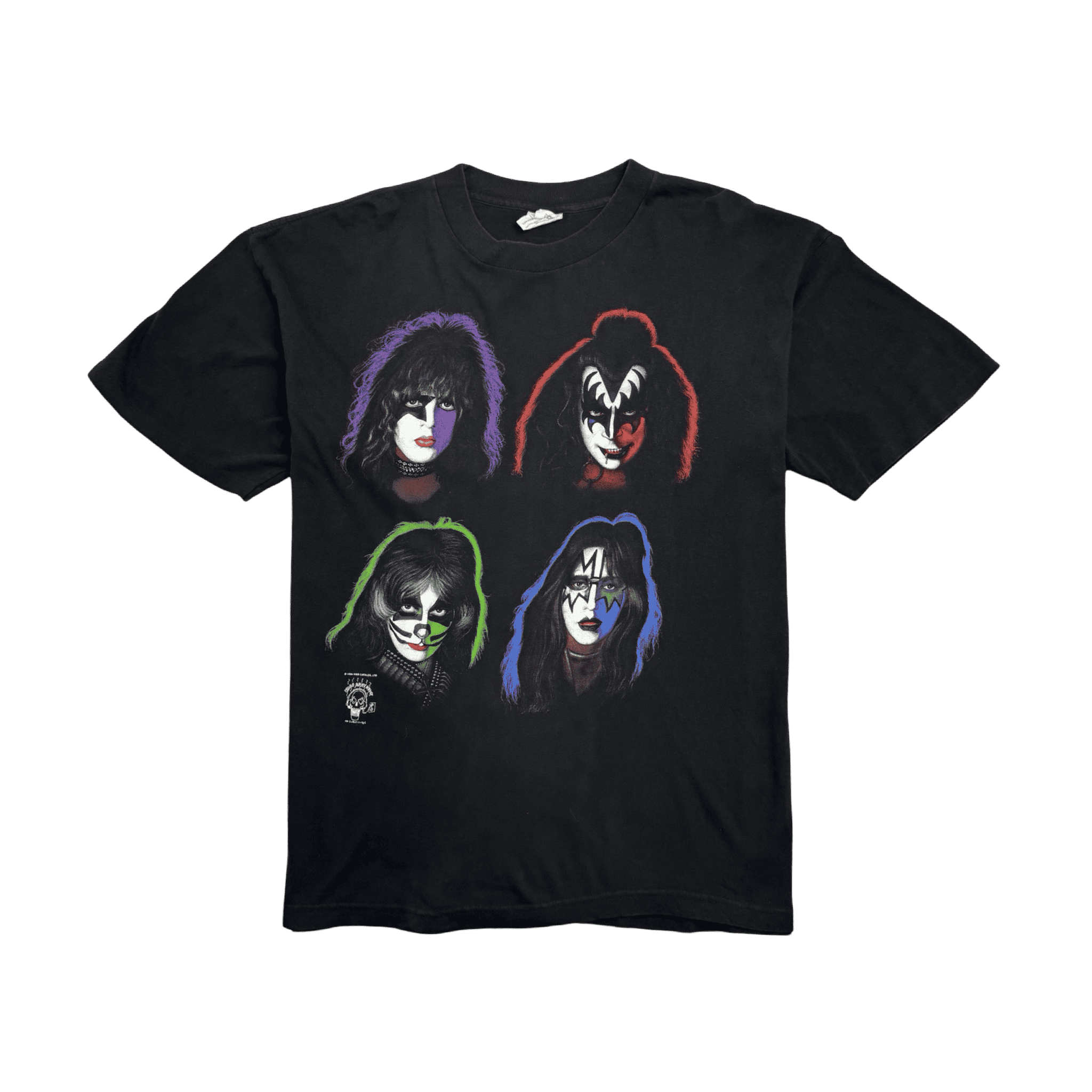 (XL) Vintage '96 KISS Band Tee Black