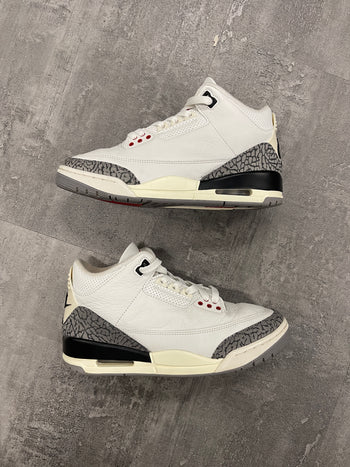 Air Jordan 3 Retro White Cement Reimagined (USED)