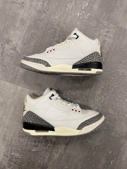 Air Jordan 3 Retro White Cement Reimagined (USED) | Vintage Clothing Store Canada