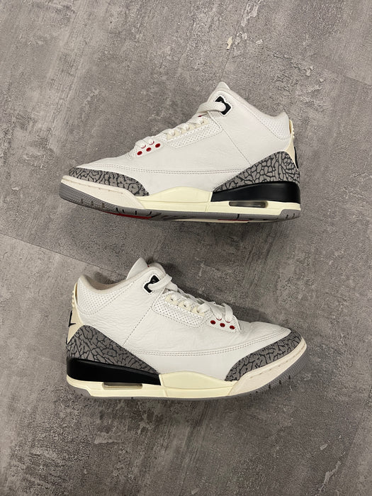 Air Jordan 3 Retro White Cement Reimagined (USED) | Vitnage Clothing Store Canada