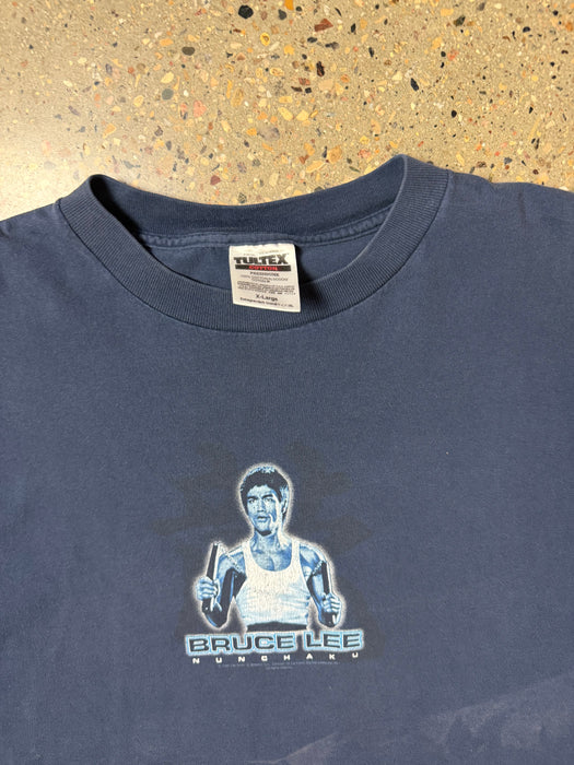 Vintage 1998 Bruce Lee Tee Navy | Vitnage Clothing Store Canada