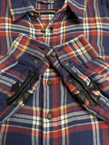 Chrome Hearts Cross Patch Flannel