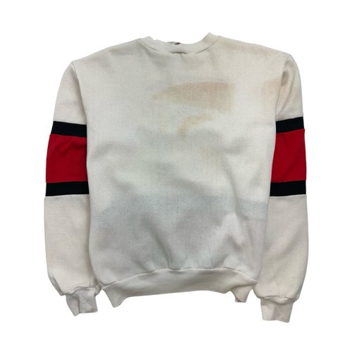 (S) Vintage '65 Snoopy Golf Sweatshirt White/Red | Vintage Clothing Store Canada