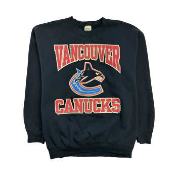 (M) Vintage Vancouver Canucks Sweatshirt Navy