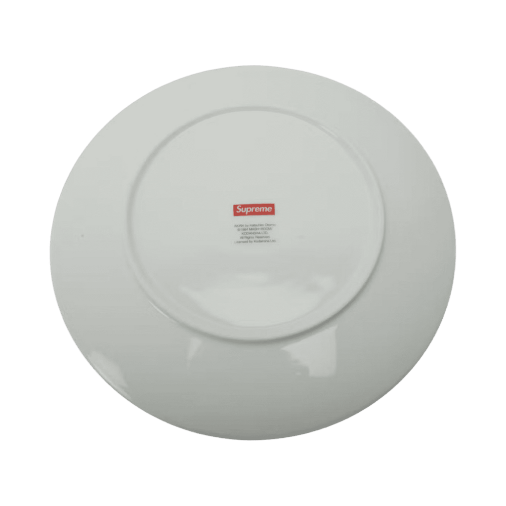 Supreme AKIRA Pill Ceramic Plate White