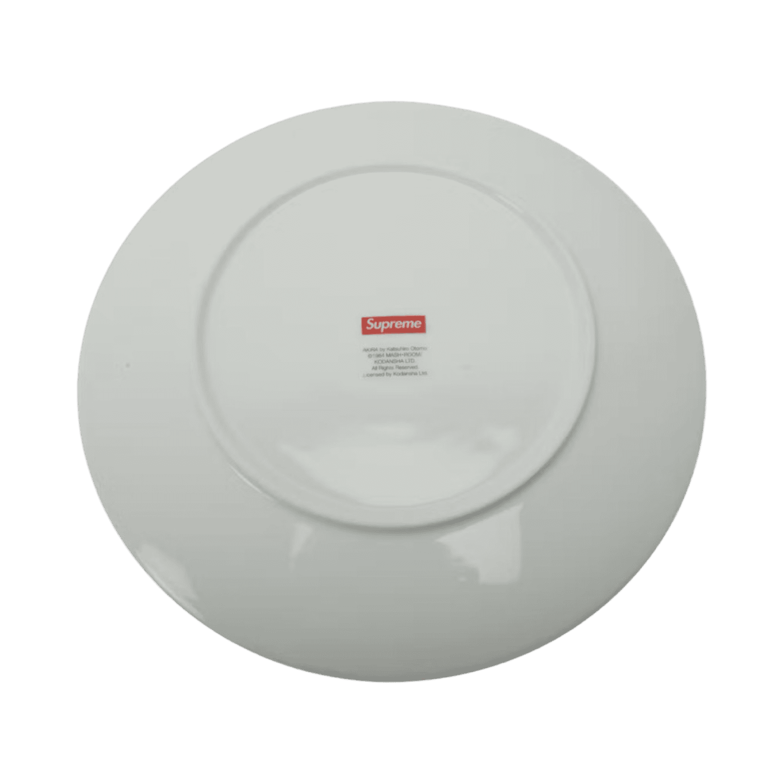 Supreme AKIRA Pill Ceramic Plate White