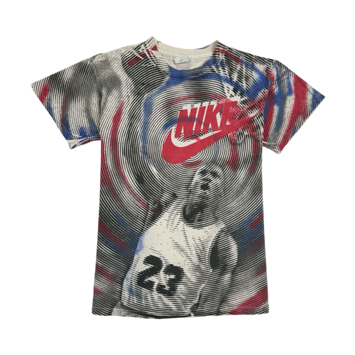 (S) Vintage 90s Nike Michael Jordan AOP Tee | Vintage Clothing Store Canada