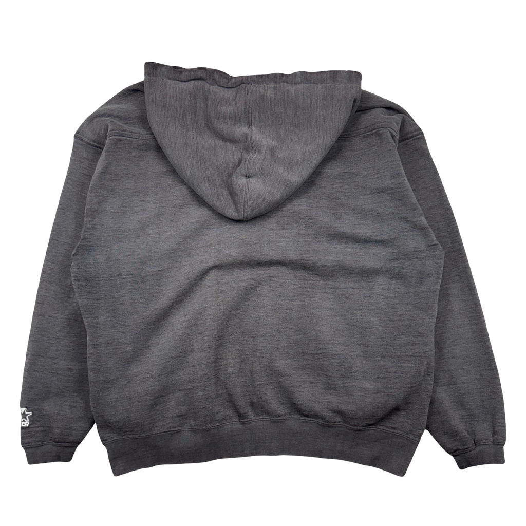Vintage Minnesota Vikings Hoodie Faded Black