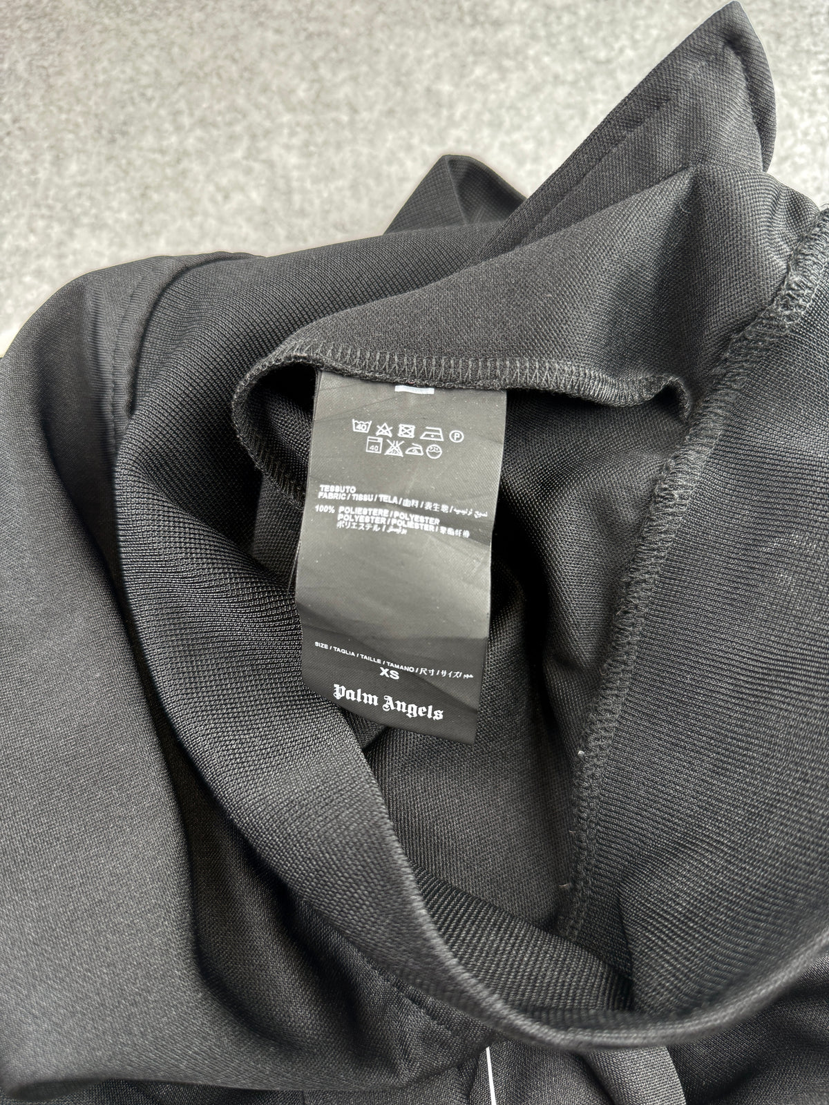 Palm Angels Classic Track Jacket Black/White (USED)