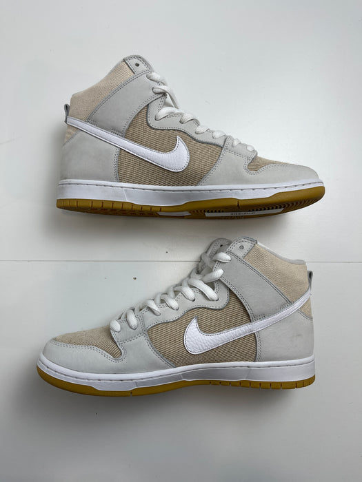 Nike SB Dunk High Pro ISO Orange Label Unbleached Natural (USED) | Vitnage Clothing Store Canada