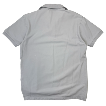 Yves Saint Laurent Embroidered Logo Polo Shirt White (USED)