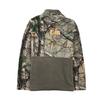 (L) Realtree Full-Zip Fleece Camo