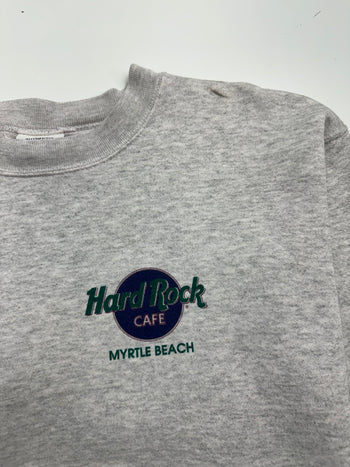 (M) Vintage Hard Rock Cafe Myrtle Beach Sweatshirt White