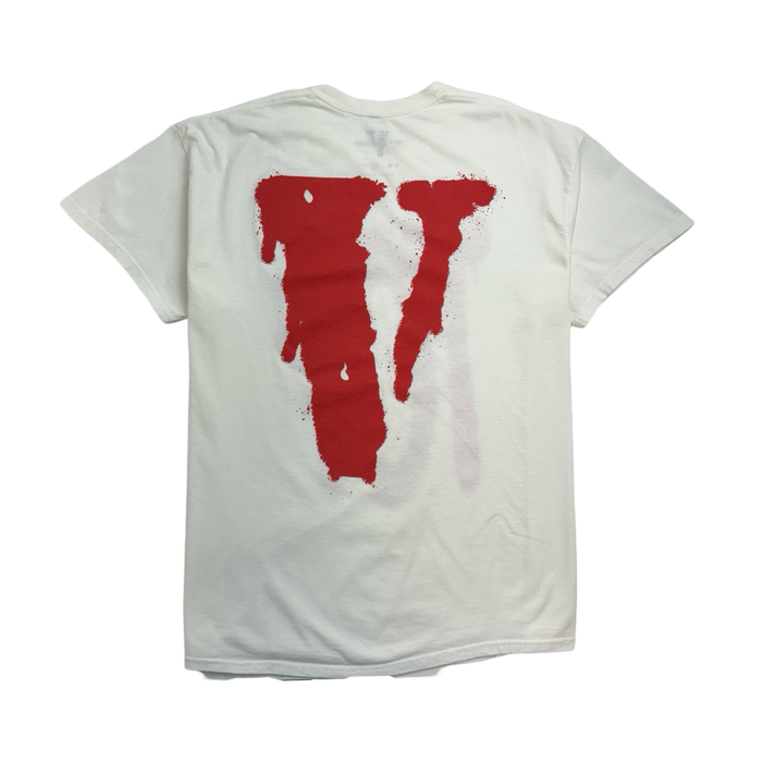 NBA YoungBoy x Vlone TOP Tee White (USED) | Vitnage Clothing Store Canada