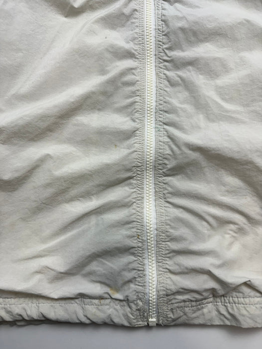 (XL) Vintage 2000s Nike Zip-Up Windbreaker Jacket White | Vitnage Clothing Store Canada