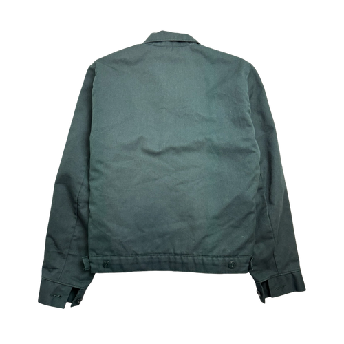 (S) Vintage Canvas Quilt-Lined Work Jacket Green | Vintage Clothing Store Canada