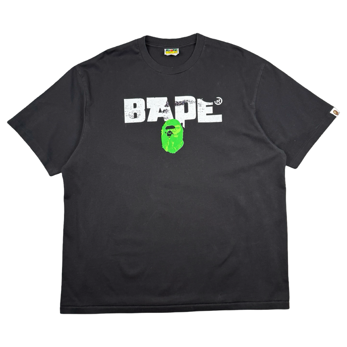 BAPE Army Relaxed Fit Tee Black (USED) | Vitnage Clothing Store Canada