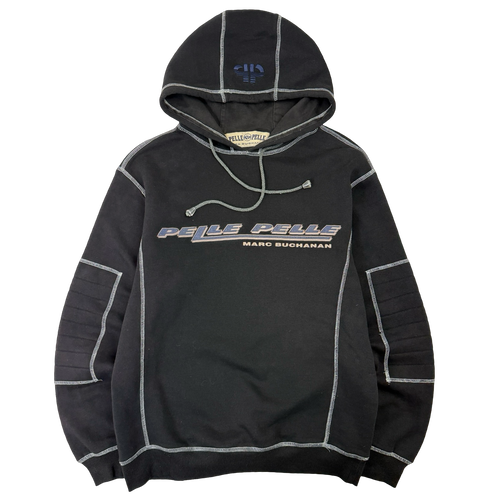 Vintage Pelle Pelle Marc Buchanan Hoodie Black | Vintage Clothing Store Canada