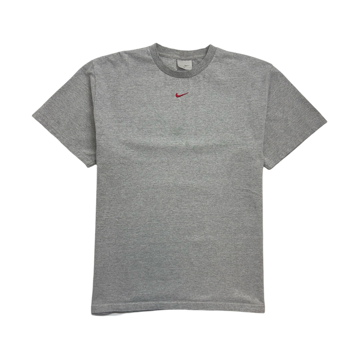 (M) Vintage Nike Centre Swoosh Tee Grey | Vitnage Clothing Store Canada