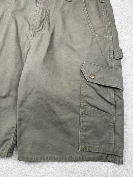 Carhartt Relaxed Fit Carpenter Cargo Shorts Moss Green | Vitnage Clothing Store Canada