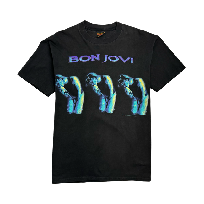 (M) Vintage '94 Bon Jovi Tour Tee Black