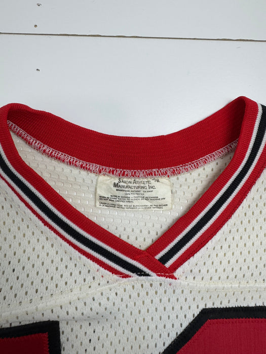 Vintage 90s Clarke Football Jersey White | Vitnage Clothing Store Canada