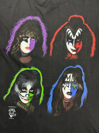 (XL) Vintage '96 KISS Band Tee Black