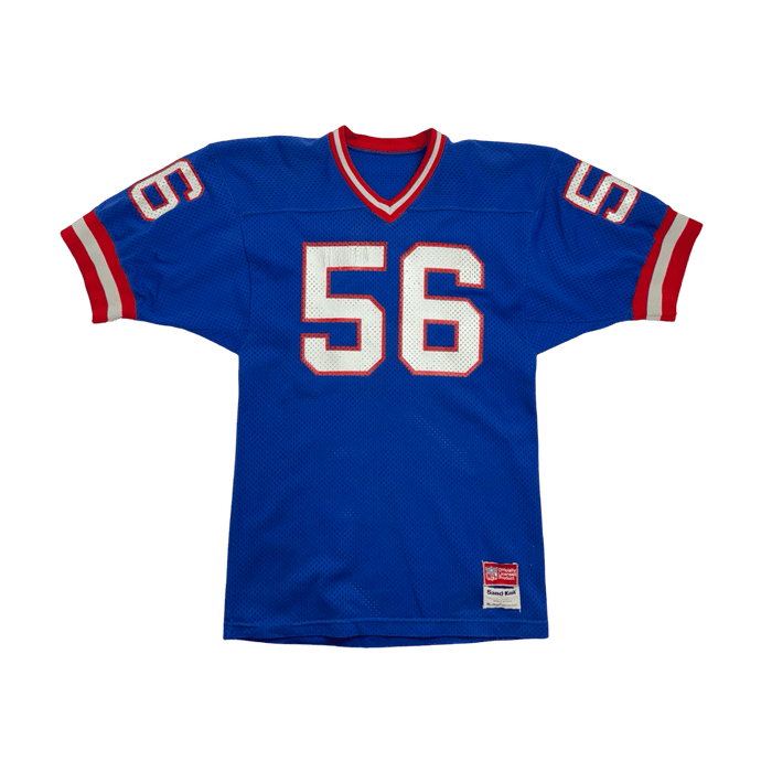 (S) Vintage 90s NFL Football Jersey Blue/Red | Vitnage Clothing Store Canada