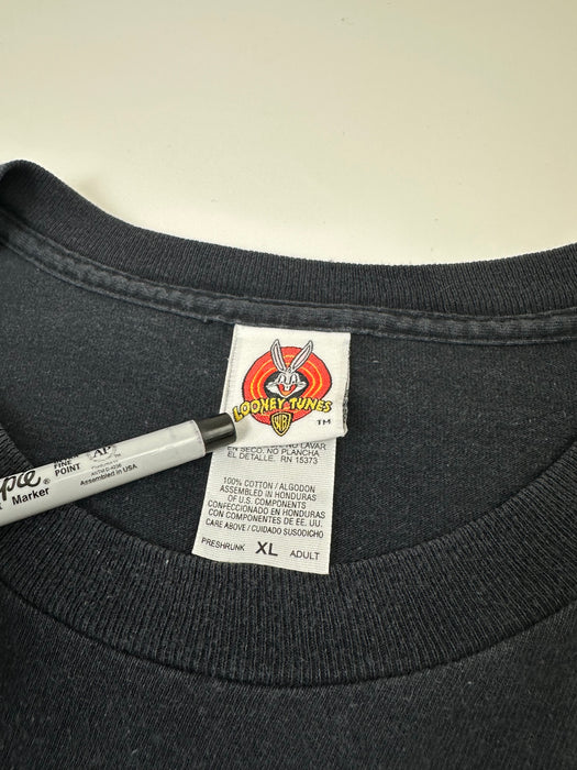 Vintage Looney Tunes Taz 100% Bad Tee Black | Vitnage Clothing Store Canada